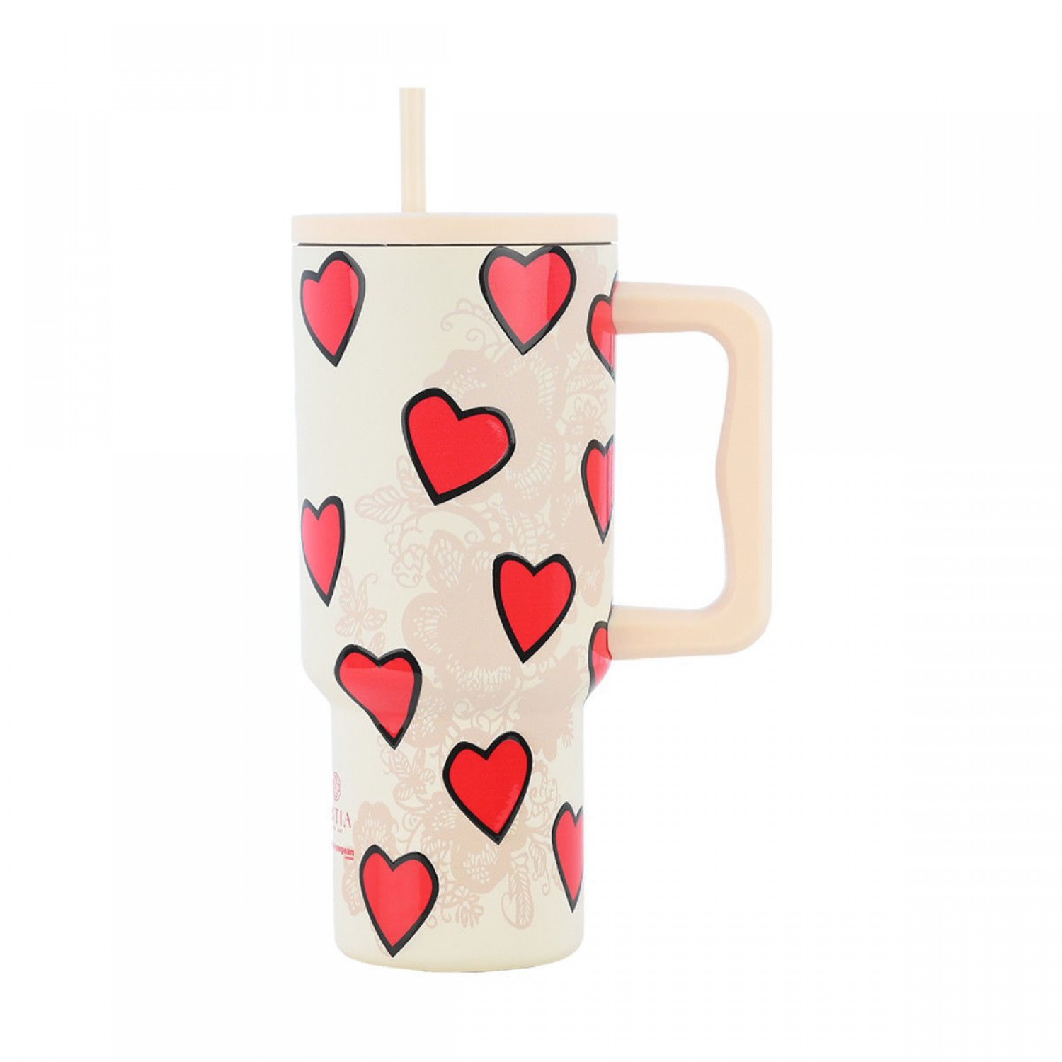 ΘΕΡΜΟΣ STRAW TUMBLER XL SAVE THE AEGEAN 900ml TENDER LACE 01-32074 Καλοκαιρινά