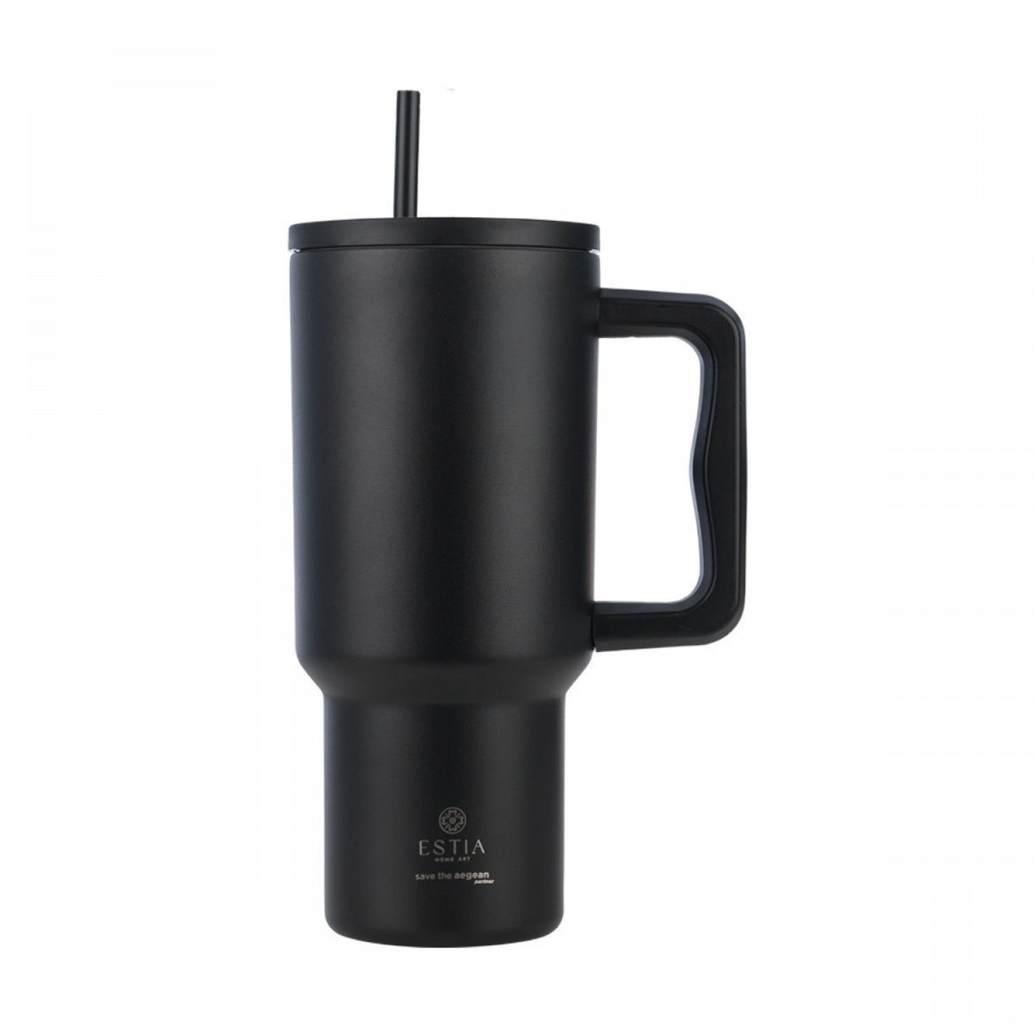 ΘΕΡΜΟΣ STRAW TUMBLER XL SAVE THE AEGEAN 900ml MIDNIGHT BLACK 01-32111 Καλοκαιρινά ΘΕΡΜΟΣ STRAW TUMBLER XL SAVE THE AEGEAN 900ml MIDNIGHT BLACK 01-32111 Καλοκαιρινά