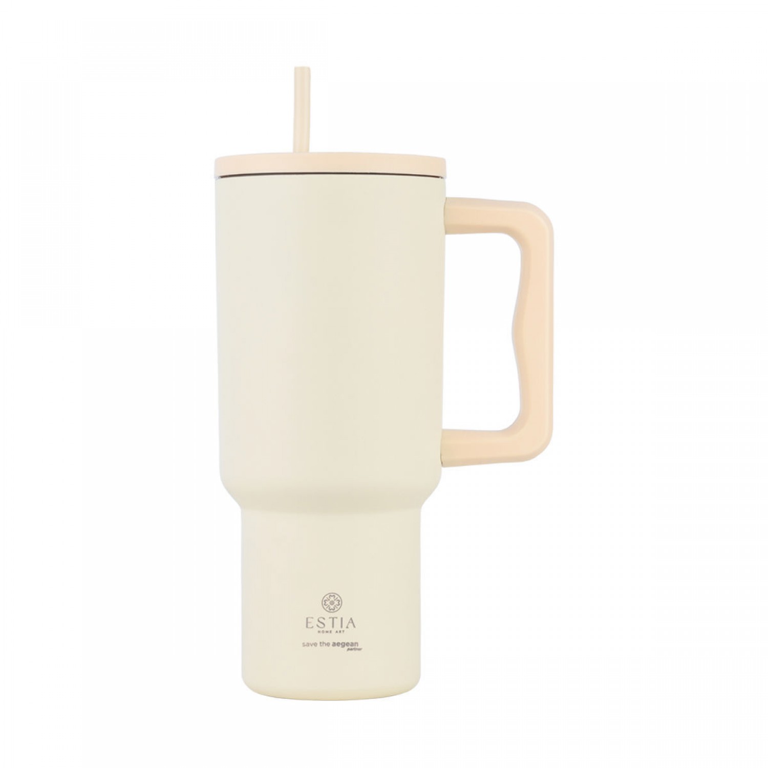 ΘΕΡΜΟΣ STRAW TUMBLER XL SAVE THE AEGEAN 900ml LILY WHITE 01-32128 Καλοκαιρινά ΘΕΡΜΟΣ STRAW TUMBLER XL SAVE THE AEGEAN 900ml LILY WHITE 01-32128 Καλοκαιρινά