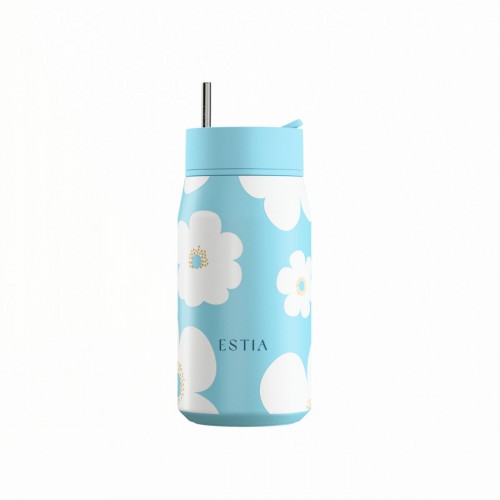 ΘΕΡΜΟΣ LENS SAVE THE AEGEAN 360ml BLUE DAISY 01-43087 Καλοκαιρινά