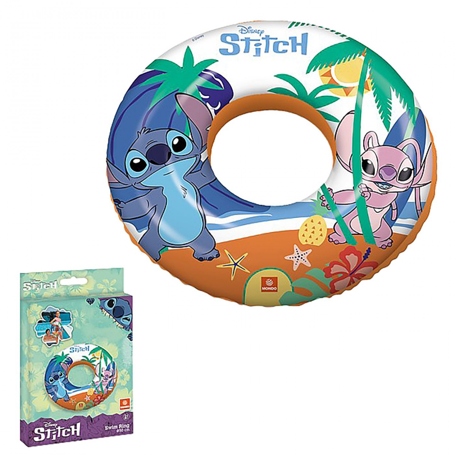 Σωσίβιο κουλούρα Stitch Mondo 50 εκ. 42-3059 Καλοκαιρινά Σωσίβιο κουλούρα Stitch Mondo 50 εκ. 42-3059 Καλοκαιρινά