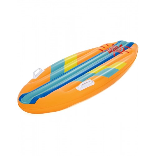 Bestway Φουσκωτό Στρώμα Σανίδα 42046 Πορτοκαλι-Μπλέ 114cm Καλοκαιρινά