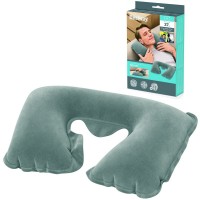 Μαξιλάρι ταξιδίου φουσκωτό γκρι BestWay  37x24cm 67006 Καλοκαιρινά