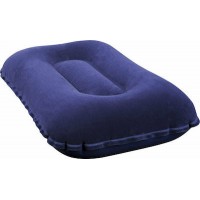 Μαξιλάρι φουσκωτό βελούδινο BestWay μπλε 42x26εκ. 67121 Καλοκαιρινά