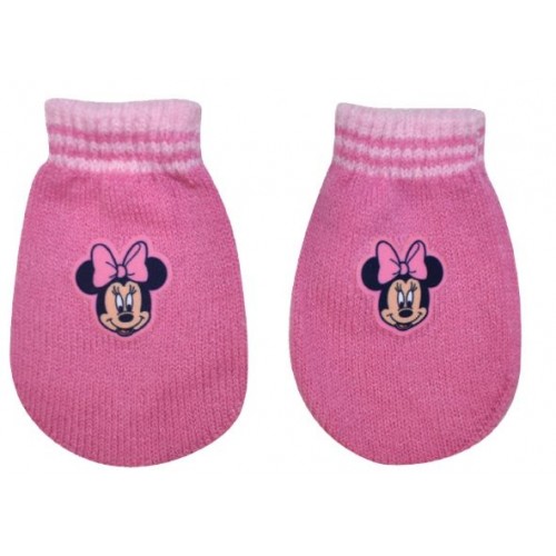 Γάντια βρεφικά πλεκτά Minnie Mouse 03199 Χειμωνιάτικα