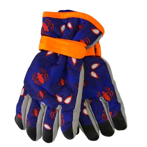 Γάντια παιδικά σκι άνθρωπος αράχνη μπλε 20031 Χειμωνιάτικα