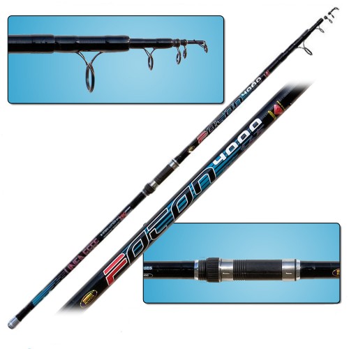 Σετ Kαλάμι FOTON 4000 και μηχανισμός VIGOR SILK LINE 50 Linea Effe Surf Casting 4.00m Καλοκαιρινά