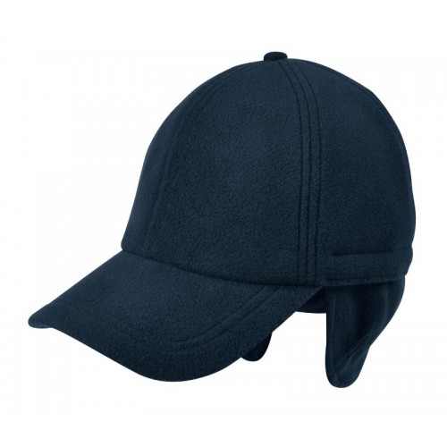 Καπέλο αντρικό τζόκεϊ χειμερινό μπλε Fleece 11030 Χειμωνιάτικα