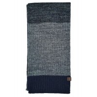 Κασκόλ unisex πλεκτό μπλε 14273-3 Χειμωνιάτικα