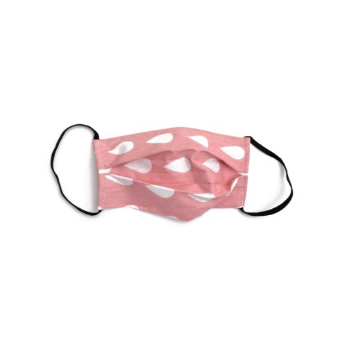 Υφασμάτινη μάσκα παιδική ροζ πολλαπλών χρήσεων 00065 Χειμωνιάτικα