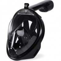 Μάσκα Full Face παιδική μαύρη με βάση για κάμερα S/M 698608 Καλοκαιρινά