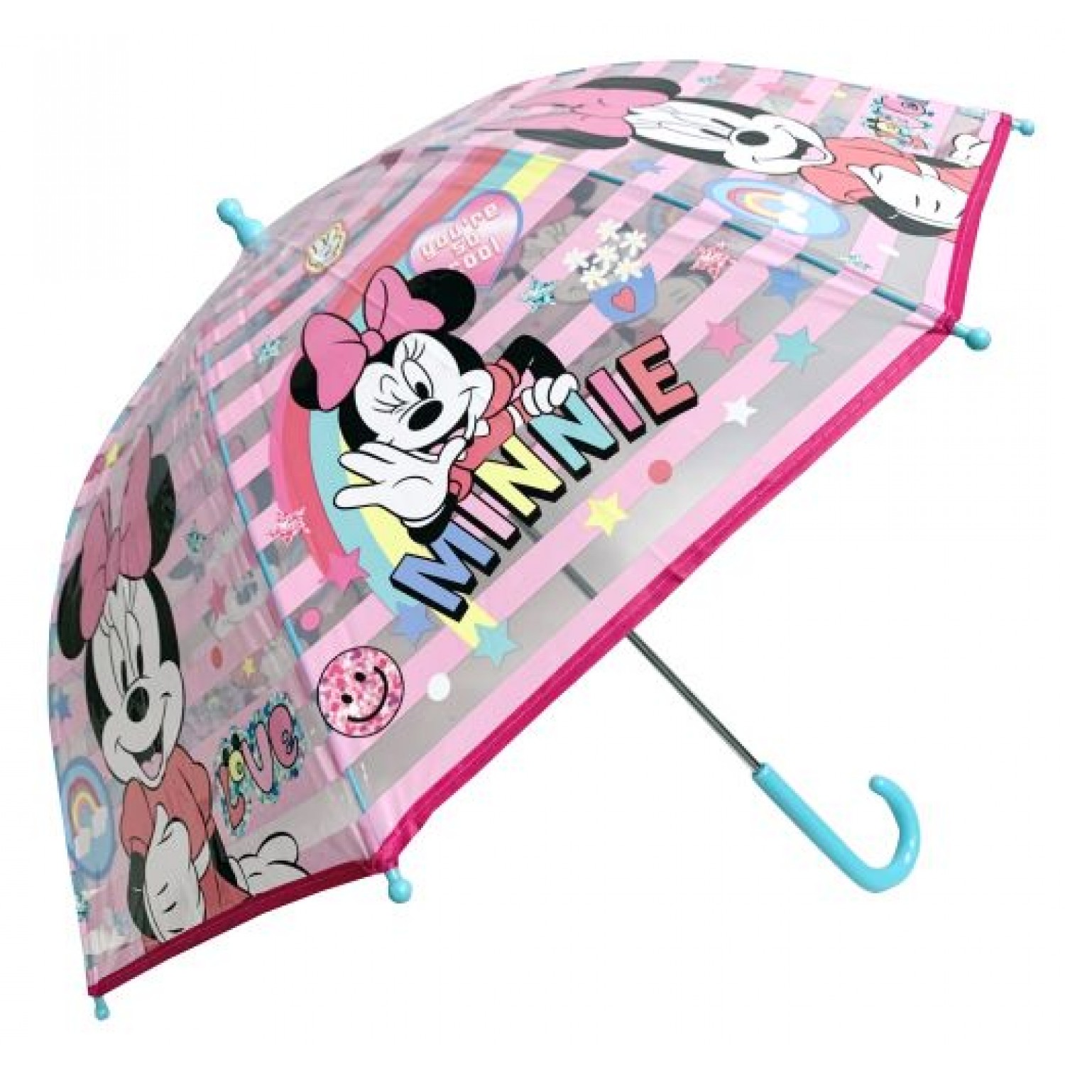 Ομπρέλα βροχής παιδική χειροκίνητη Minnie 36490 Χειμωνιάτικα