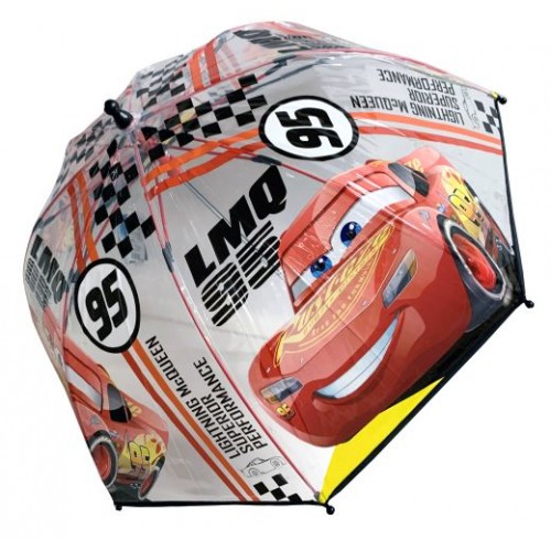 Ομπρέλα βροχής παιδική χειροκίνητη Cars 37720 Χειμωνιάτικα