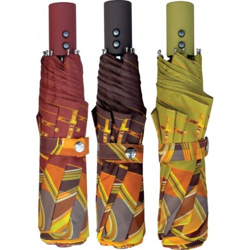 Ομπρέλα βροχής 3σπαστή Guy Laroche αυτόματο άνοιγμα κλείσιμο 08301 Χειμωνιάτικα