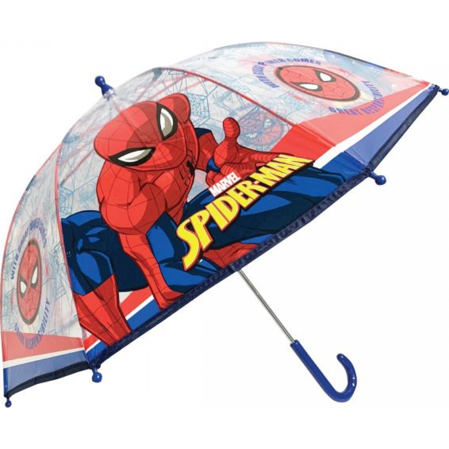 Ομπρέλα βροχής παιδική χειροκίνητη Spiderman 94970 Χειμωνιάτικα