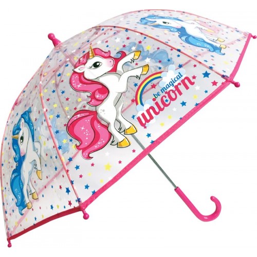 Ομπρέλα βροχής παιδική Unicorn χειροκίνητη 94190 Χειμωνιάτικα