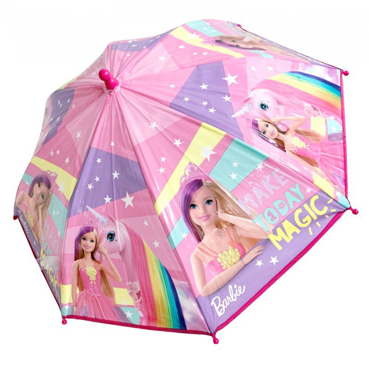 Ομπρέλα βροχής παιδική Barbie χειροκίνητη 95250 Χειμωνιάτικα Ομπρέλα βροχής παιδική Barbie χειροκίνητη 95250 Χειμωνιάτικα