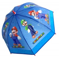 Ομπρέλα βροχής παιδική χειροκίνητη 45εκ. Super Mario 96360 Χειμωνιάτικα