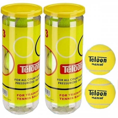 Μπαλάκια τέννις κονσέρβα Teloon 42212 Καλοκαιρινά