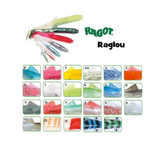 Τεχνητό Δόλωμα Raglou Ragot 3 τεμάχια 85mm Καλοκαιρινά