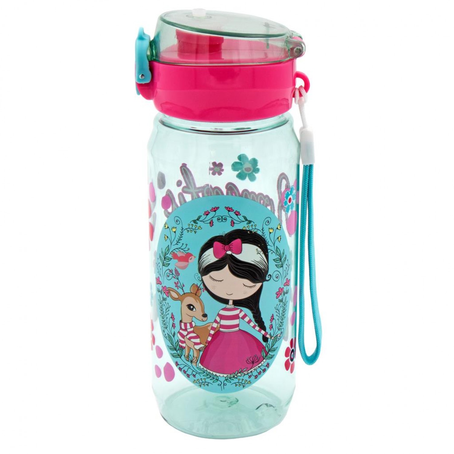 Παγούρι πλαστικό ελεύθερη ροή κορίτσι 600ml 584561-1 Καλοκαιρινά Παγούρι πλαστικό ελεύθερη ροή κορίτσι 600ml 584561-1 Καλοκαιρινά