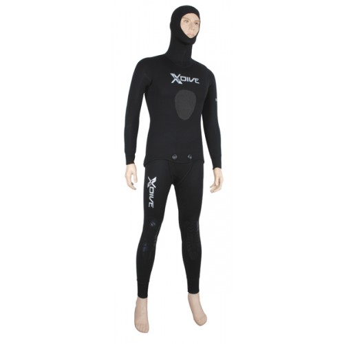 Στολή κατάδυσης XDIVE NEPTUNE BLACK 5mm 64047 Καλοκαιρινά