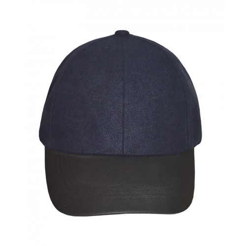 Καπέλο αντρικό τζόκεϊ χειμερινό μπλε μαλλί 11026-2 Χειμωνιάτικα