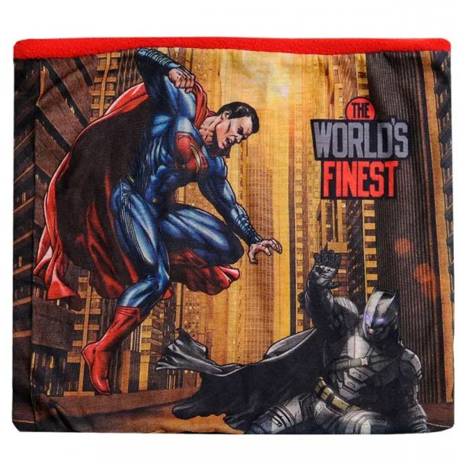 Λαιμός παιδικός fleece με ύφασμα Batman vs Superman 02354 Χειμωνιάτικα