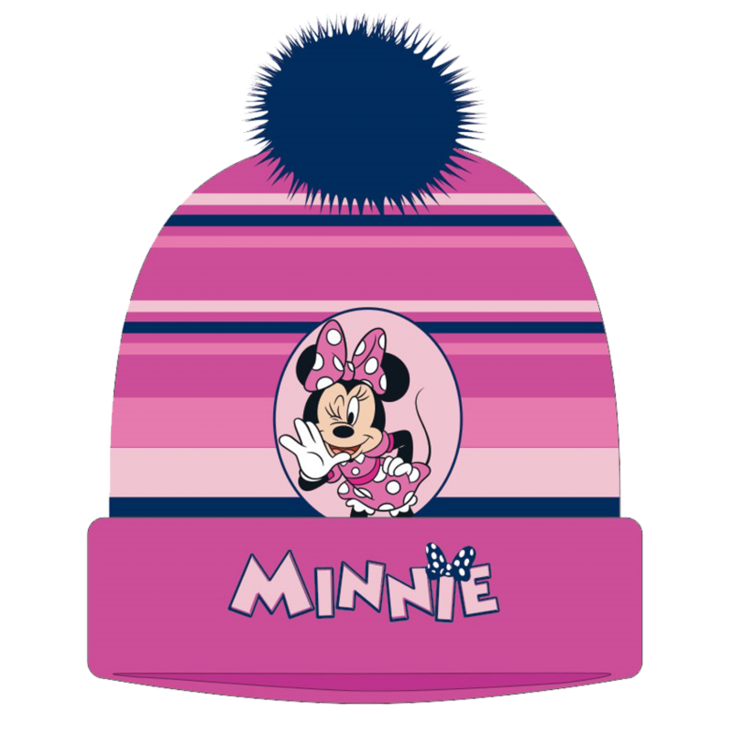 Σκουφάκι παιδικό πλεκτό Minnie Mouse ροζ 12241-2 Χειμωνιάτικα Σκουφάκι παιδικό πλεκτό Minnie Mouse ροζ 12241-2 Χειμωνιάτικα