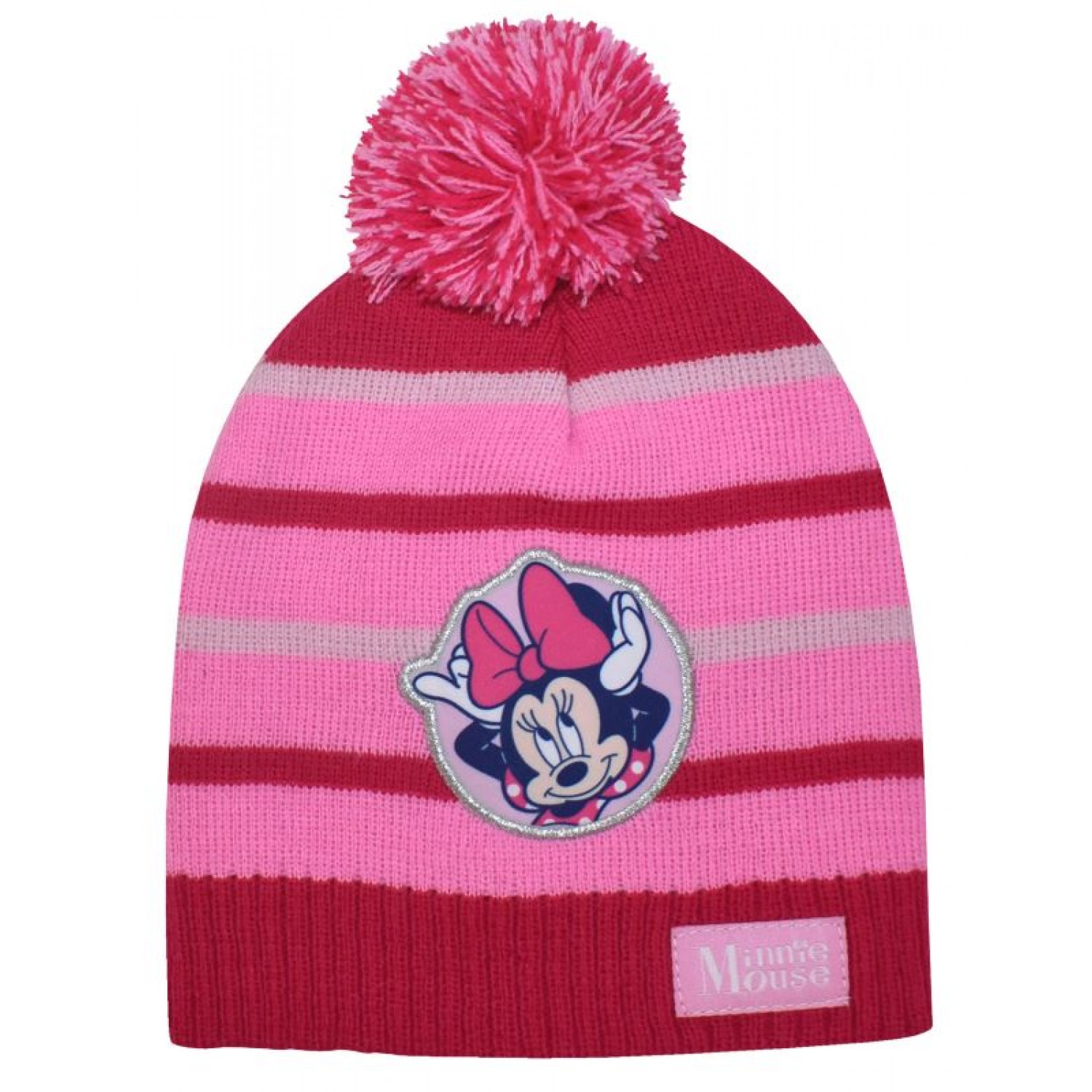 Σκουφάκι βρεφικό πλεκτό Minnie Mouse 12235 Χειμωνιάτικα