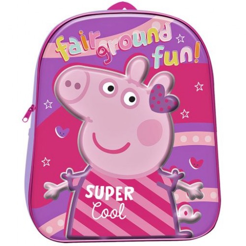 Σακίδιο νηπίου Peppa Pig 3d Disney 52804 Καλοκαιρινά