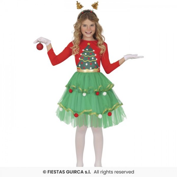 Στολή φόρεμα Χριστουγεννιάτικο Δέντρο 44157 Χειμωνιάτικα