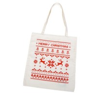 Πάνινη τσάντα χριστουγέννων shoppers bag 55150 Χειμωνιάτικα
